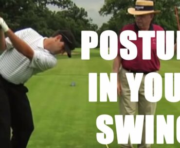 Proper posture in your Golf swing with Dr Jim Suttie