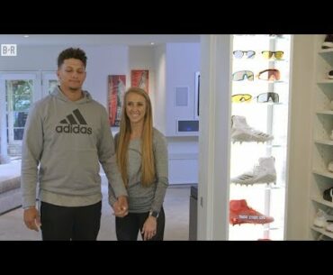 Patrick Mahomes’ Dream House Has Closet with 180 Pairs of His Favorite Shoes