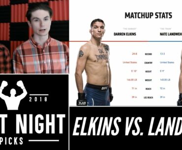 UFC Fight Night 172: Darren Elkins vs. Nate Landwehr 2-Minute Prediction