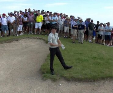 Listen to Zach Johnson's conversation with a rules official