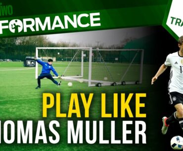 How to play like Thomas Muller | Master your movement | Soccer training drill
