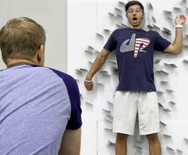 Card Throwing Trick Shots | Dude Perfect