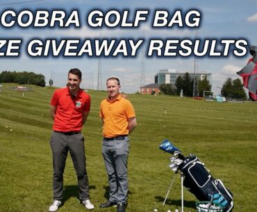 COBRA GOLF BAG PRIZE GIVEAWAY RESULTS!!!!