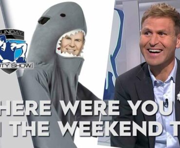 Kane Cornes quizzes TJ over Bell's Beach shark attack - Sunday Footy Show | Footy on Nine