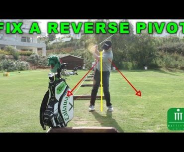 GOLF TIP - HOW TO FIX A REVERSE PIVOT
