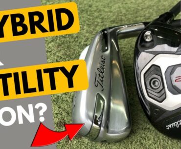 Hybrid Or Utility Iron? Titleist #4 Hybrid VS Titleist U510 #4 Utility Iron