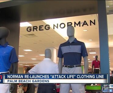Greg Norman relaunches clothing line