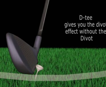 D-tee from Distancetee Golf. The long drive alternative golf tee.
