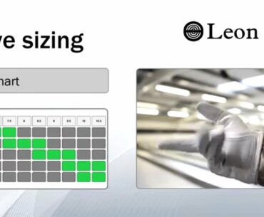 Leon Paul - Sizing information : Glove and Grip