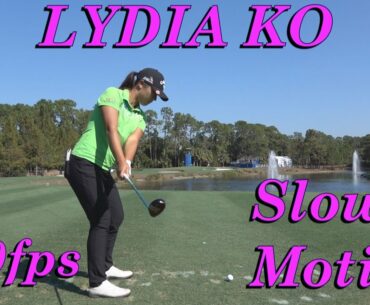 LYDIA KO DTL PAR 3 HYBRID WOOD GOLF SWING 120fps SLOW MOTION 1080 HD