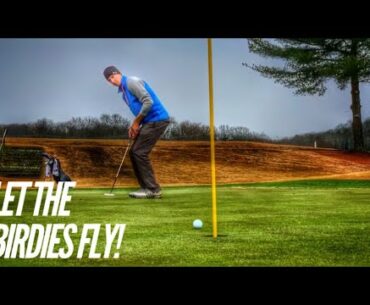 How Many Birdies Can I Make From The Front Tees?! | Great Golf Drill and Way To Practice!