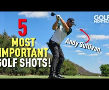 5 Most Important Golf Shots!! Golf Monthly