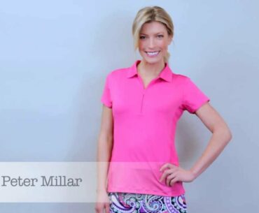 Short Sleeve Button Golf Polo