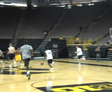 Iowa Basketball Shirts and Skins Game, 9-8-12 (2/5)