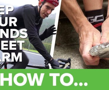 How To Keep Your Hands & Feet Warm | GCN's Pro Tips