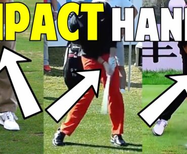 Golf Hands at Impact