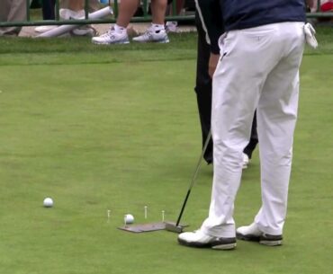 Create a stroke path with tees and the Gate Trainer - EyeLine Golf