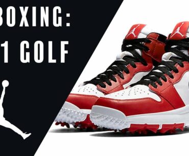Air Jordan 1 Golf Unboxing + On-course look