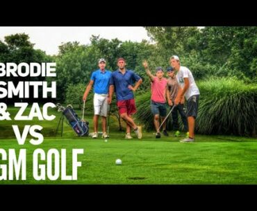 Golf Scramble Match With Brodie Smith And GM Golf | Lightning Bug Golf Course