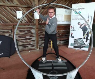 PowerSTANCE Stability Training Aid inside PlaneSWING