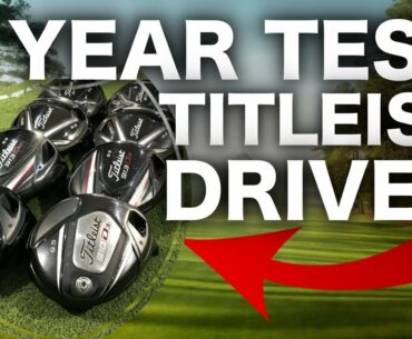 5 YEARS OF TITLEIST GOLF DRIVERS TESTED!