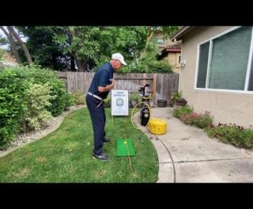 Backyard Golf Tip: Alignment to Target