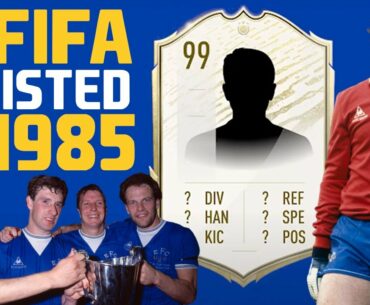 IF FIFA EXISTED IN 1985... | EVERTON LEGENDS DISCUSS THEIR ULTIMATE TEAM STATS!