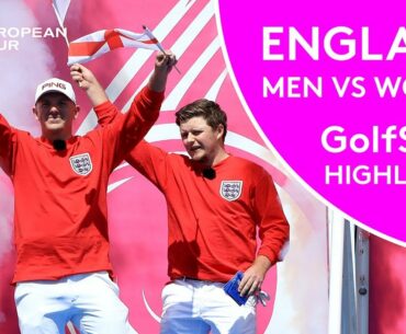 England Men vs England Women Highlights | Group Stages | 2018 GolfSixes