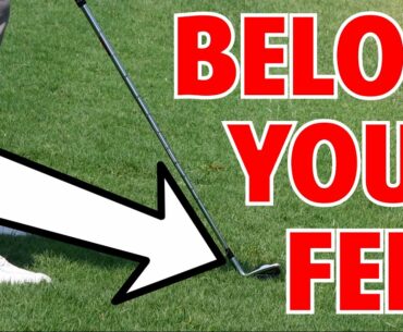 Golf Tips | How to Hit a Ball Below Your Feet