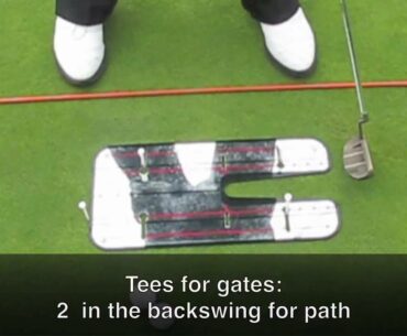 Golf Lessons-Graeme McDowell's Drill with the Putting Mirror at the 2010 US Open