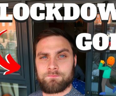 IM PLANNING TO GOLF IN A TWO BED FLAT.... LOCKDOWN EDITION