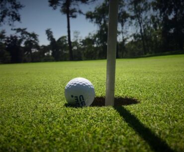 Blue dot Premium golf gloves and balls