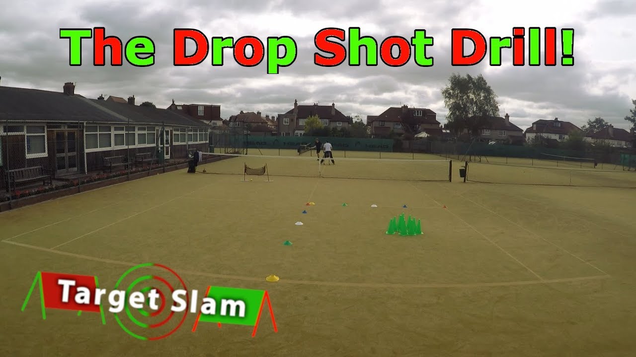 The Drop Shot Drill- TENNIS TACTICS! The Drop Shot Drill- TENNIS TACTICS!