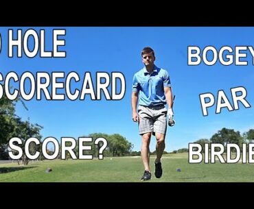 WHAT CAN I SHOOT FOR 9 HOLES? | COURSE SCORECARD
