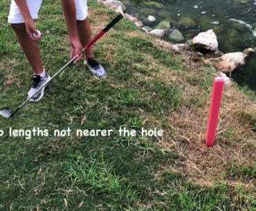 NEW 2019 Golf  Penalty Area Dropping Rules