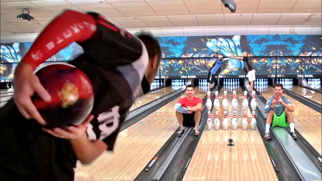 Bowling Trick Shots | Dude Perfect Bowling Trick Shots | Dude Perfect