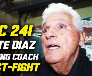UFC 241: Nate Diaz's Coach Reacts to Win Over Pettis, Jorge Masvidal Fight