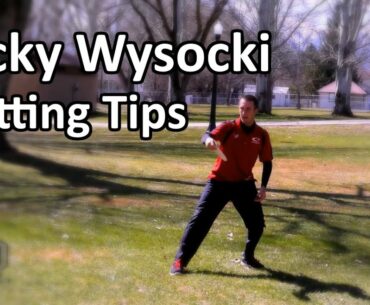 Ricky Wysocki Disc Golf Tips (Utah Open) - Part 1 - Putting