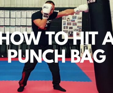 How to Hit a Punch Bag for Beginners - Part 1