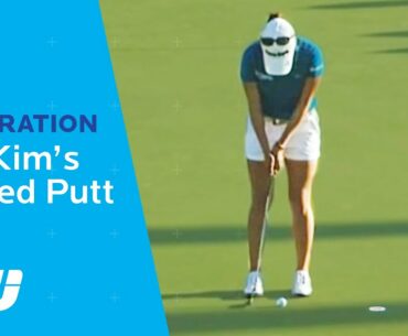 IK Kim's Missed Putt at the Kraft Nabisco Championship | ANA Inspiration | Golfing World