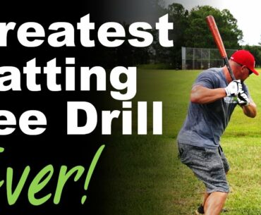 Greatest Batting Tee Drill EVER