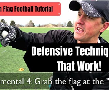 Flag Football Tutorial | Defense techniques That Work | Fundamentals | Strategy | Formations