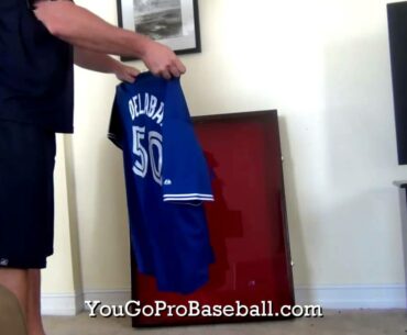 How To Hang Your Sports Jersey in a Shadow Box