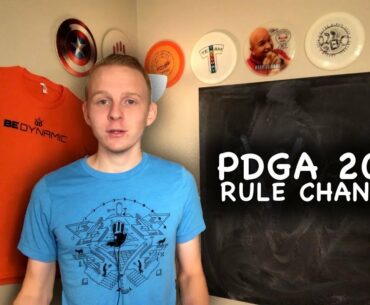 Danny discusses PDGA 2018 Rule Changes