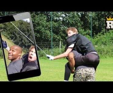 CALFREEZY SELFIE GAME ON POINT?! | Rule'm Sports