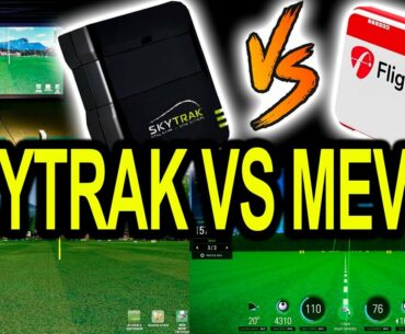 Skytrak vs Mevo Plus - Golf Launch Monitor Review (FIRST LOOK)