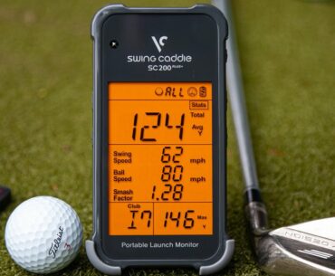 Swing Caddie SC200 Plus Portable Golf Launch Monitor Full Review