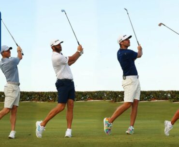 McIlroy, DJ, Fowler and Wolff range session at TaylorMade Driving Relief