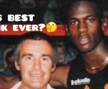 Michael Jordan Greatest Dunk? RARE Highlights & Interview!