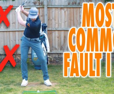 THE MOST COMMON SWING FAULT IM SEEING WHEN COACHING